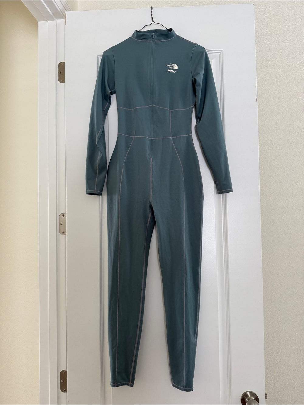 The North Face x SKIMS Refina Bodysuit Blue medium
